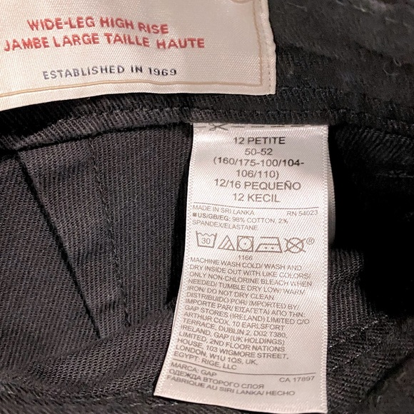 GAP Wide-leg high rise jeans - Picture 6 of 7